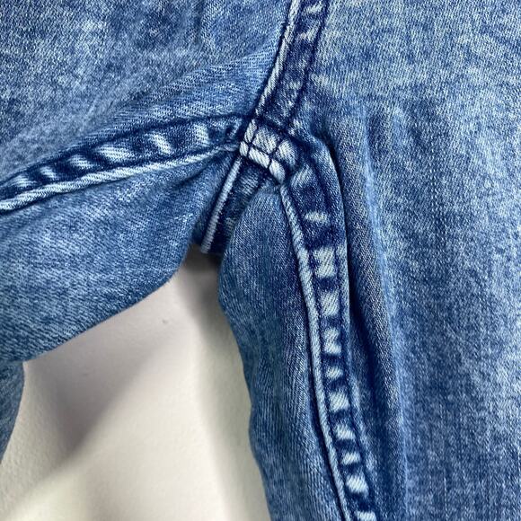 Calvin Klein Jeans Medium Wash Blue Denim Ankle Skinny Jeans Women's Size 12 - Picture 7 of 10